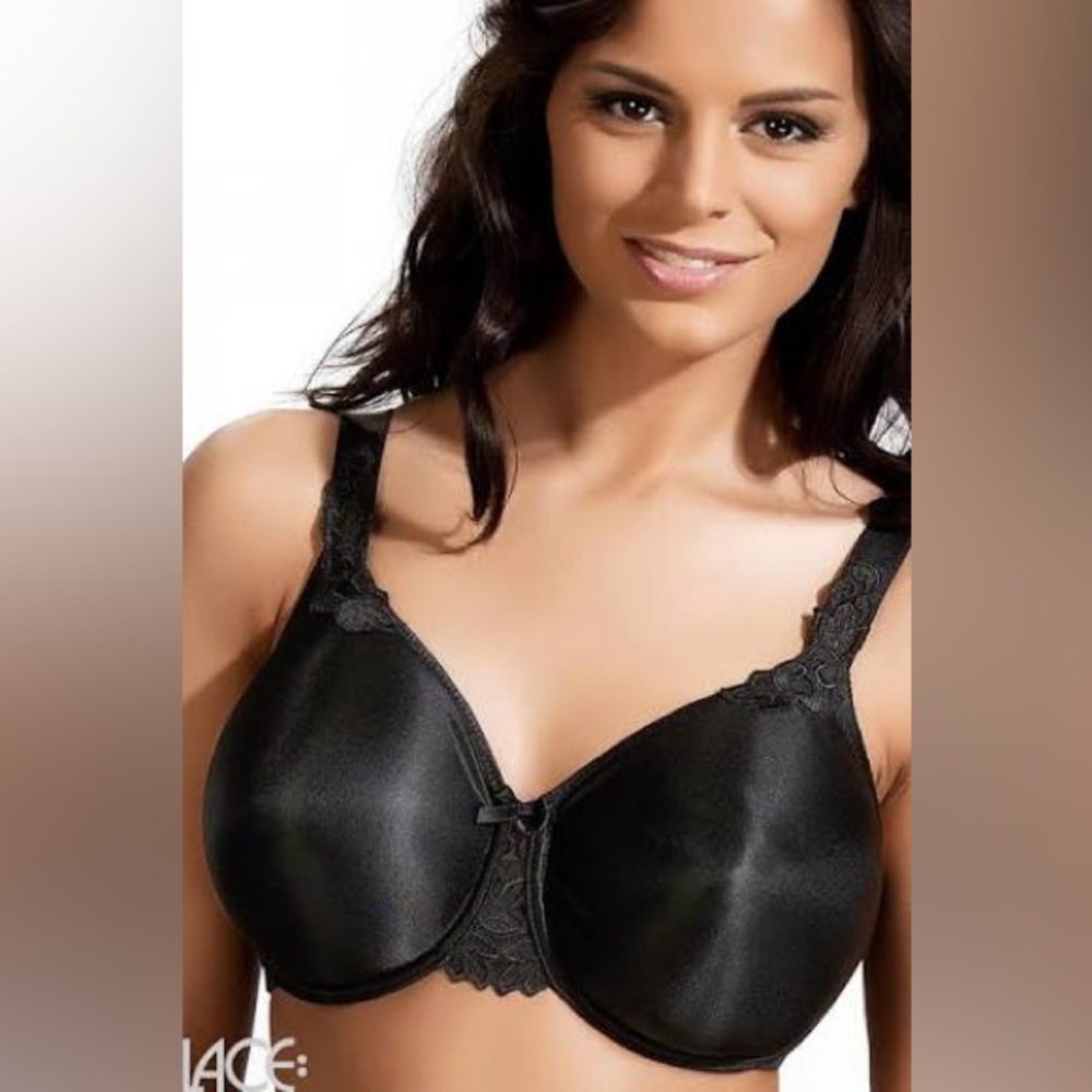 Elegant Black Minimizer Women's Bra